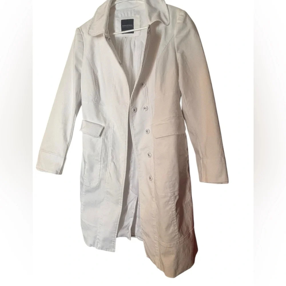 Magaschoni Collection Women’s White Jacket Size 12 Designer Business Spring